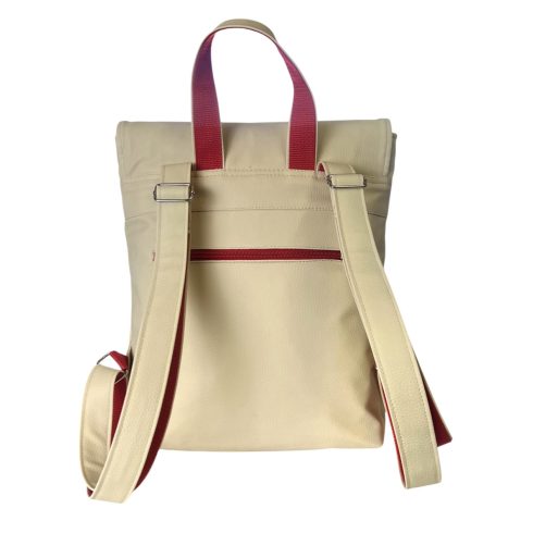 Virágos applikált “JANKA” hátizsák