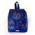 Királykék pillangós “JUDIT” fedeles hátizsák