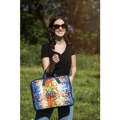 Vibráló színes  “EDIT” laptop táska