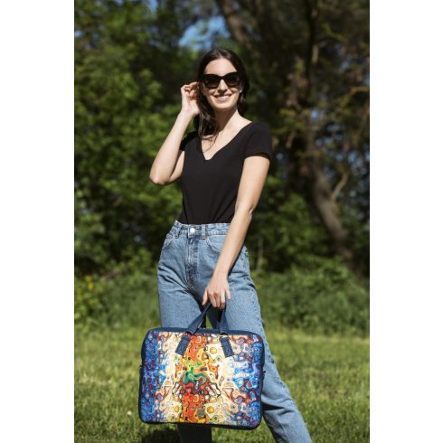 Vibráló színes  “EDIT” laptop táska