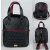 Fekete steppelt “Rita” 4 az 1-ben táska/hátizsák