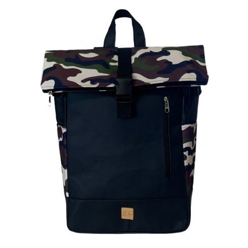 Terepmintás roll up laptop hátizsák/hátizsák