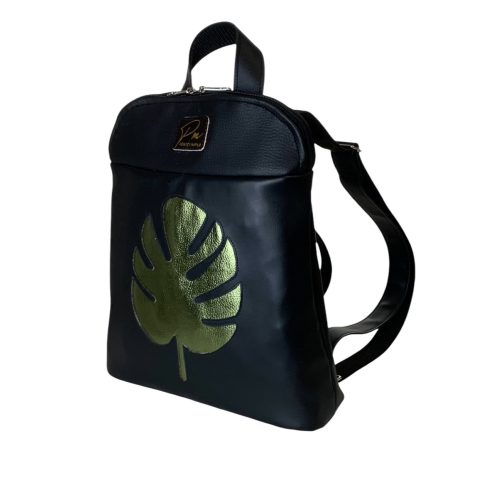 Pálmaleveles applikált “ELIZABET” hátizsák