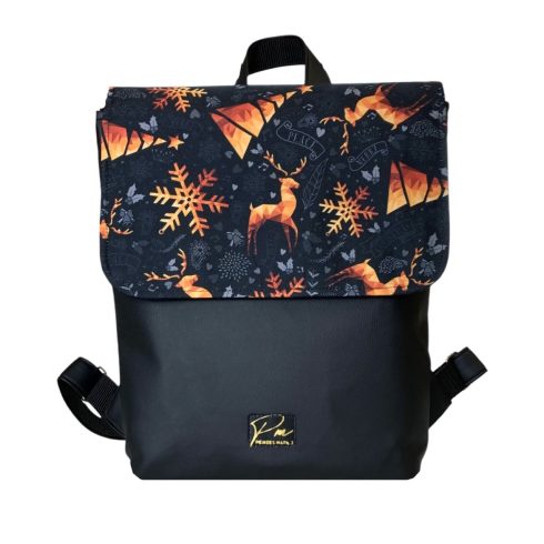 Arany szarvasos “JANKA” hátizsák