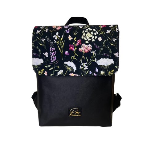 Tátika virágos “JANKA” hátizsák