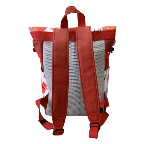 Pipacsos roll up laptop hátizsák/hátizsák