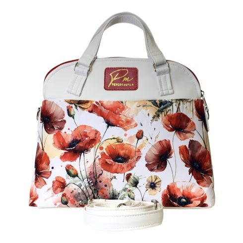 Pipacsos LILLA kézi, váll és oldaltáska